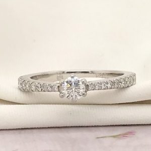 .49 CTW Diamond Engagement Ring PLATINUM ER600