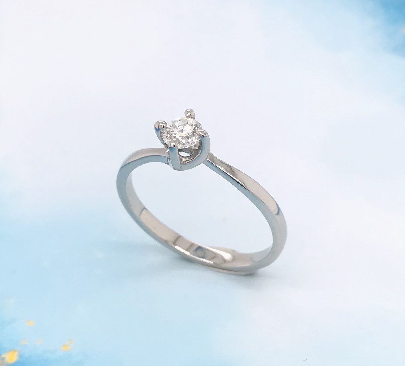 .25 Carat Diamond Engagement Ring PLATINUM ER528