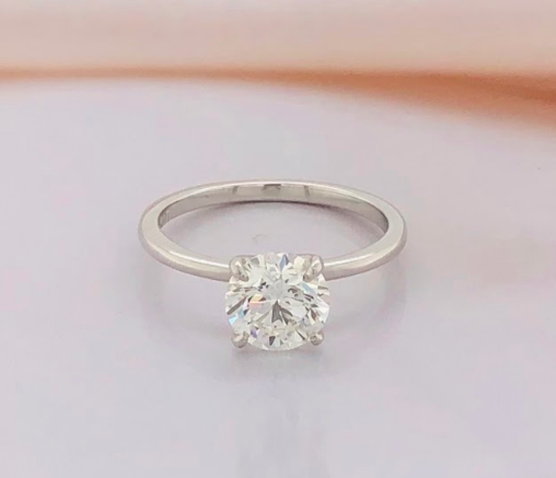 1.50 Carat Diamond Engagement Ring PLATINUM ER604
