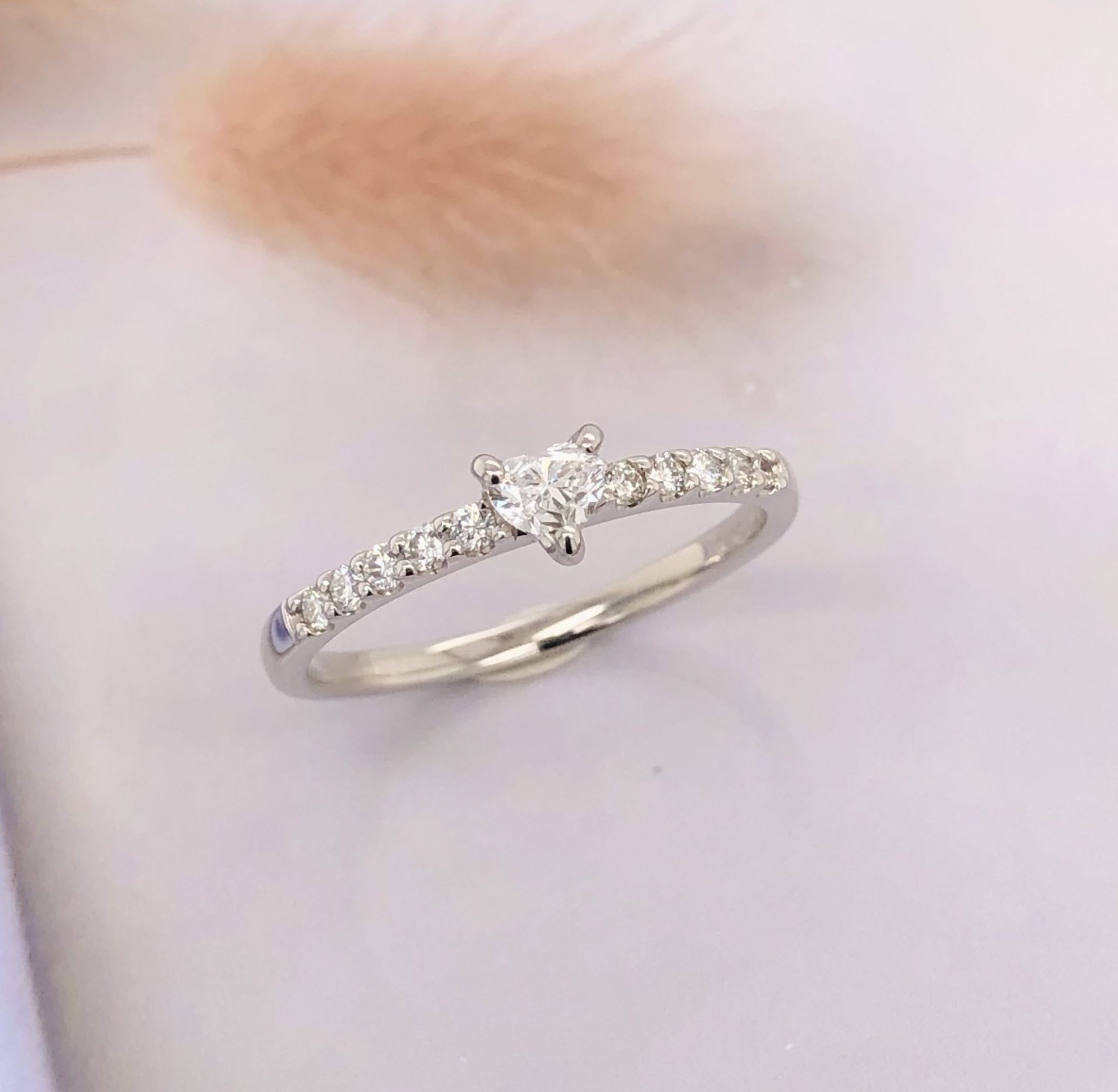 .27 CTW Diamond Engagement Ring PLATINUM ER614