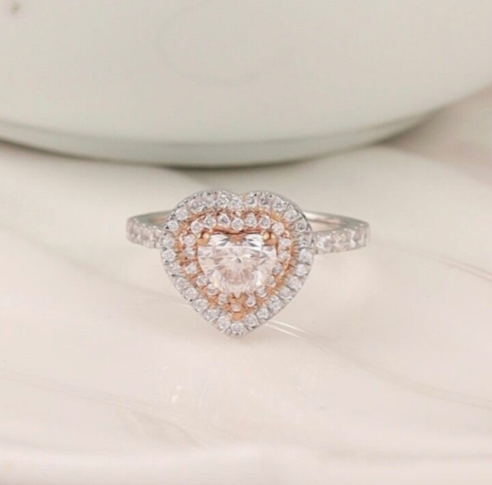 GIA-Certified .80 Carat Diamond w/ .65 CTW Engagement Ring PLATINUM ER670