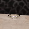 GIA-Certified .70 Carat Diamond Engagement Ring PLATINUM ER685