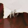 .30 CTW Diamond Creole Earrings PLATINUM E758