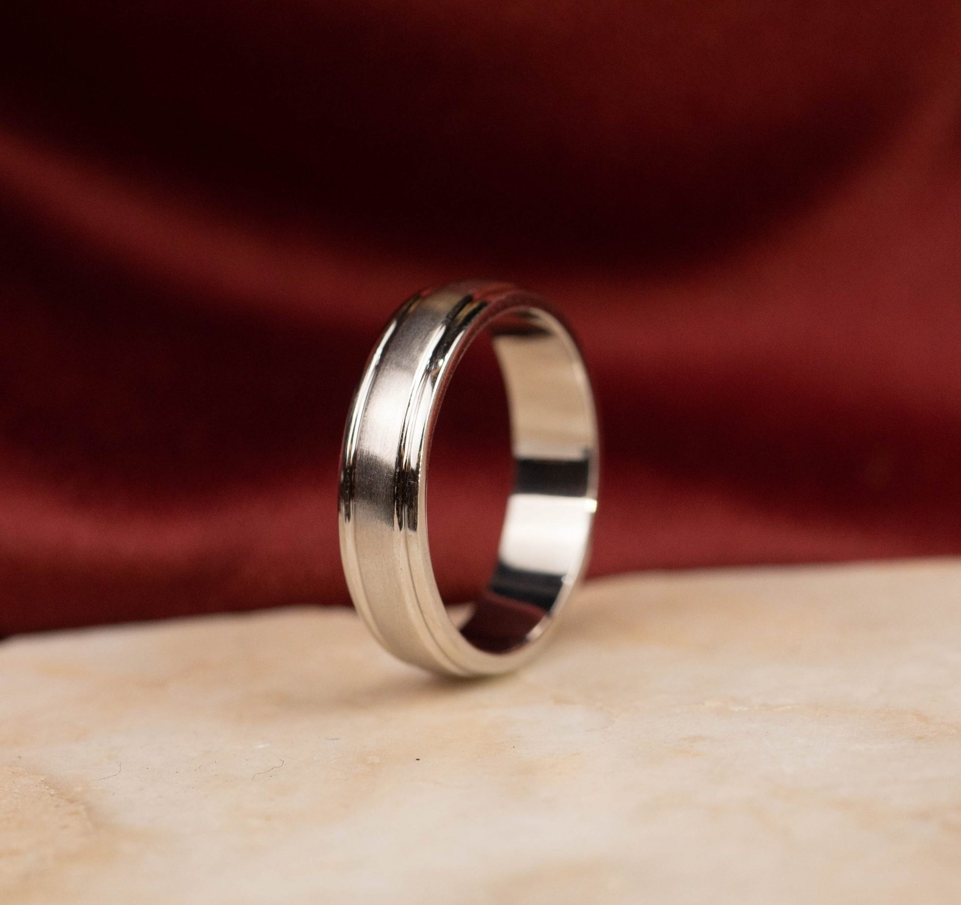 Men’s Wedding Ring PLATINUM WR268