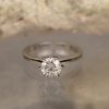 GIA-Certified 1.03 Carat Diamond Engagement Ring PLATINUM ER697