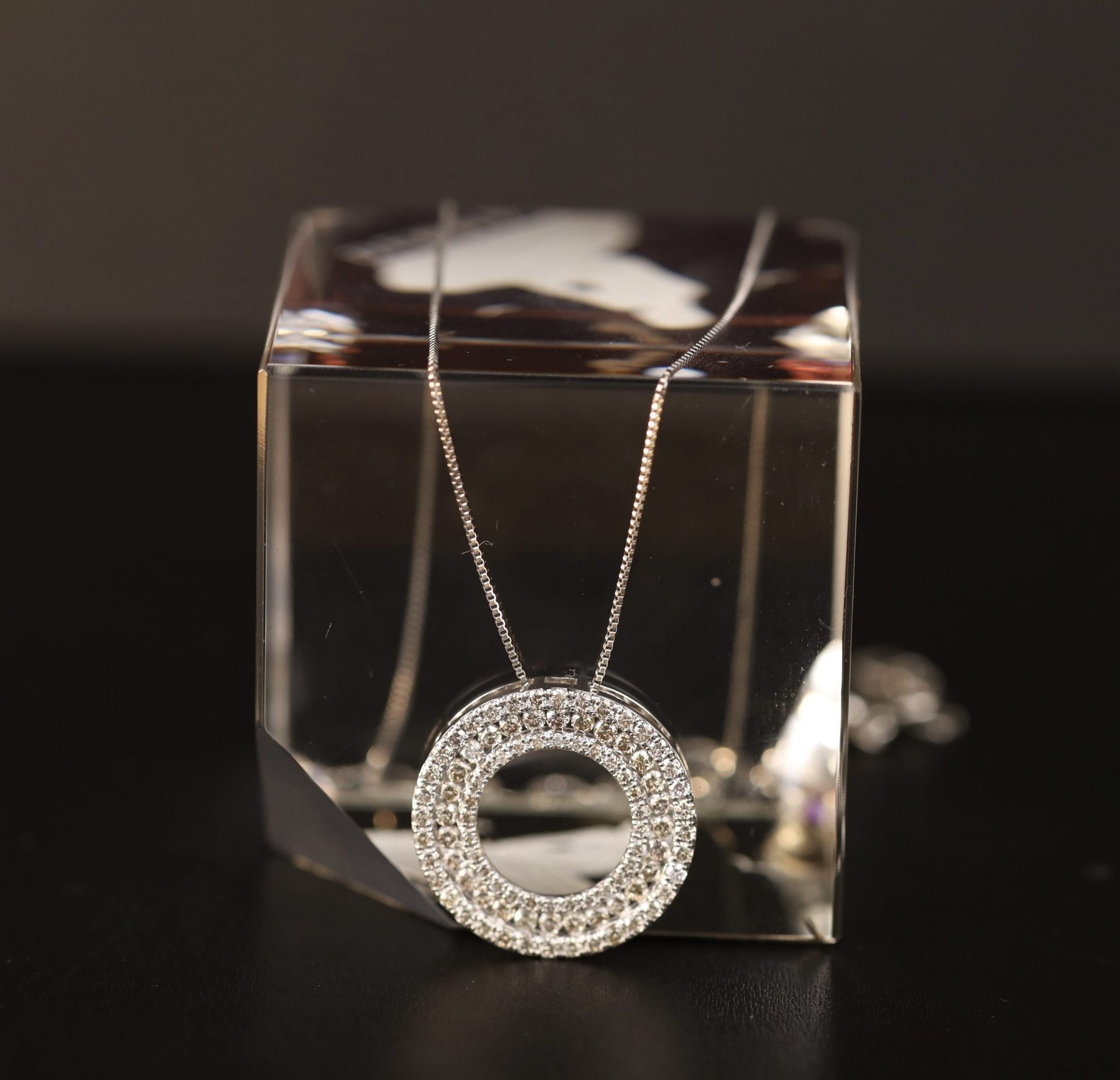 1.00 CTW Diamond Necklace PLATINUM N122