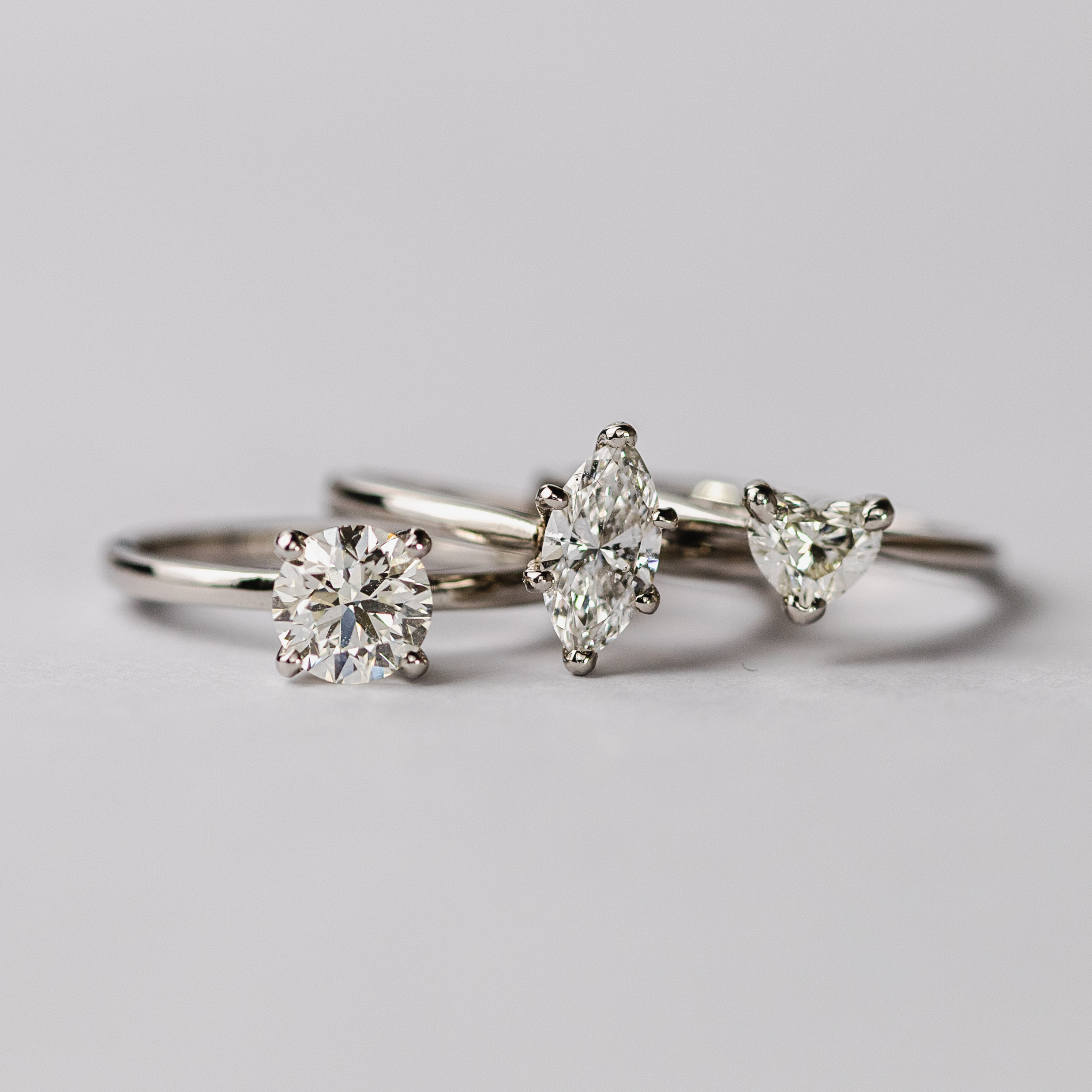 Sep Vergara Platinum Jewelry Engagement Rings