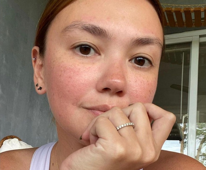 Angelica Panganiban's platinum promise ring