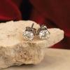 2.00 CTW Diamond Stud Earrings PLATINUM E889