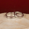 Platinum Wedding Ring WR343-1
