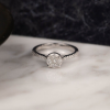 .365 CTW Diamond Engagement Ring PLATINUM JS176R