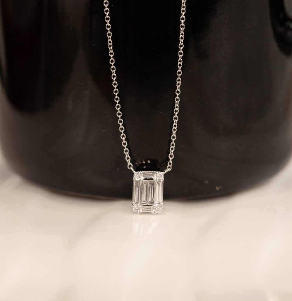 .22 CTW Diamond Necklace PLATINUM JS186N