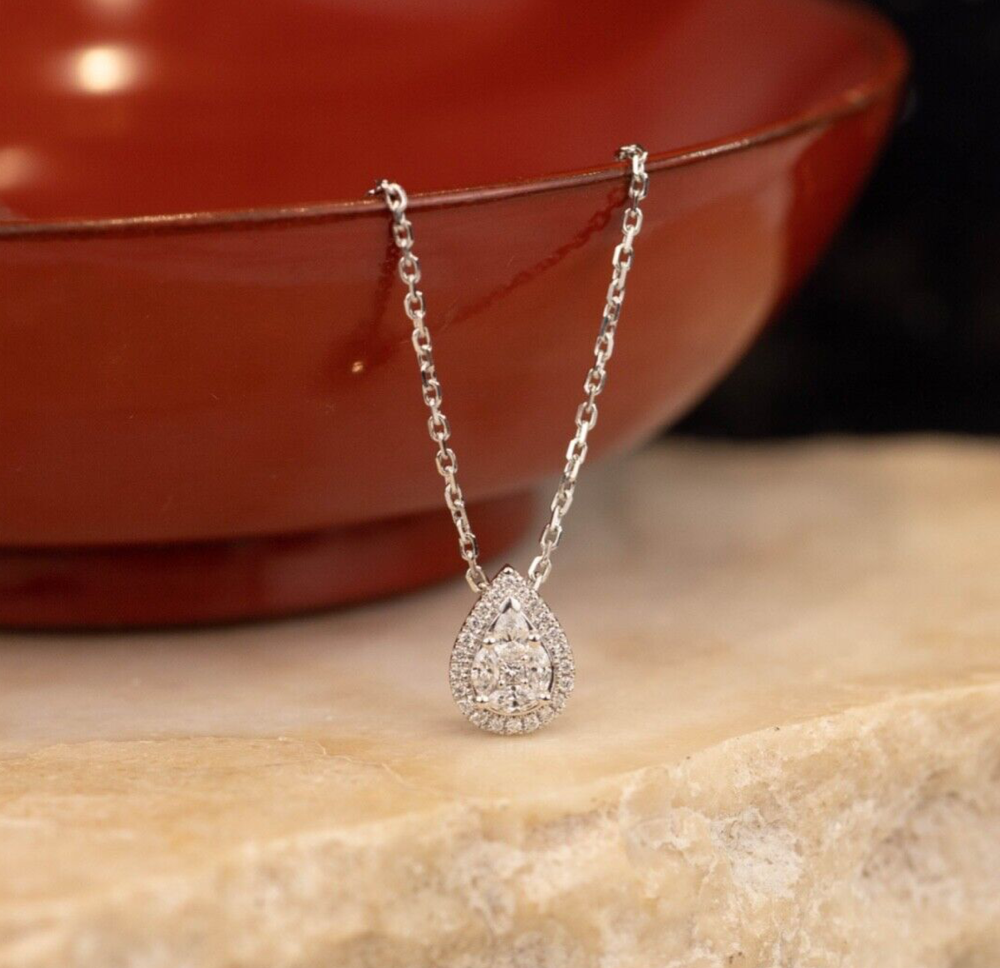 .22 CTW Diamond Necklace PLATINUM JS187N