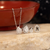 .64 CTW Diamond Jewelry Set PLATINUM JS187