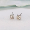 1.00 CTW Diamond Stud Earrings PLATINUM E733-PT