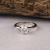 GIA-Certified 1.00 Carat Diamond Engagement Ring PLATINUM ER042-PT