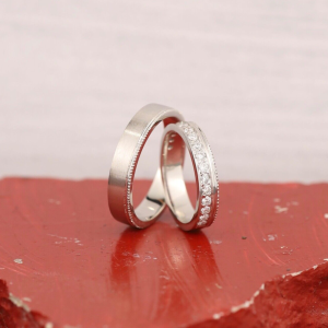 .34 CTW Diamond Wedding Ring PLATINUM WR228-3 PT