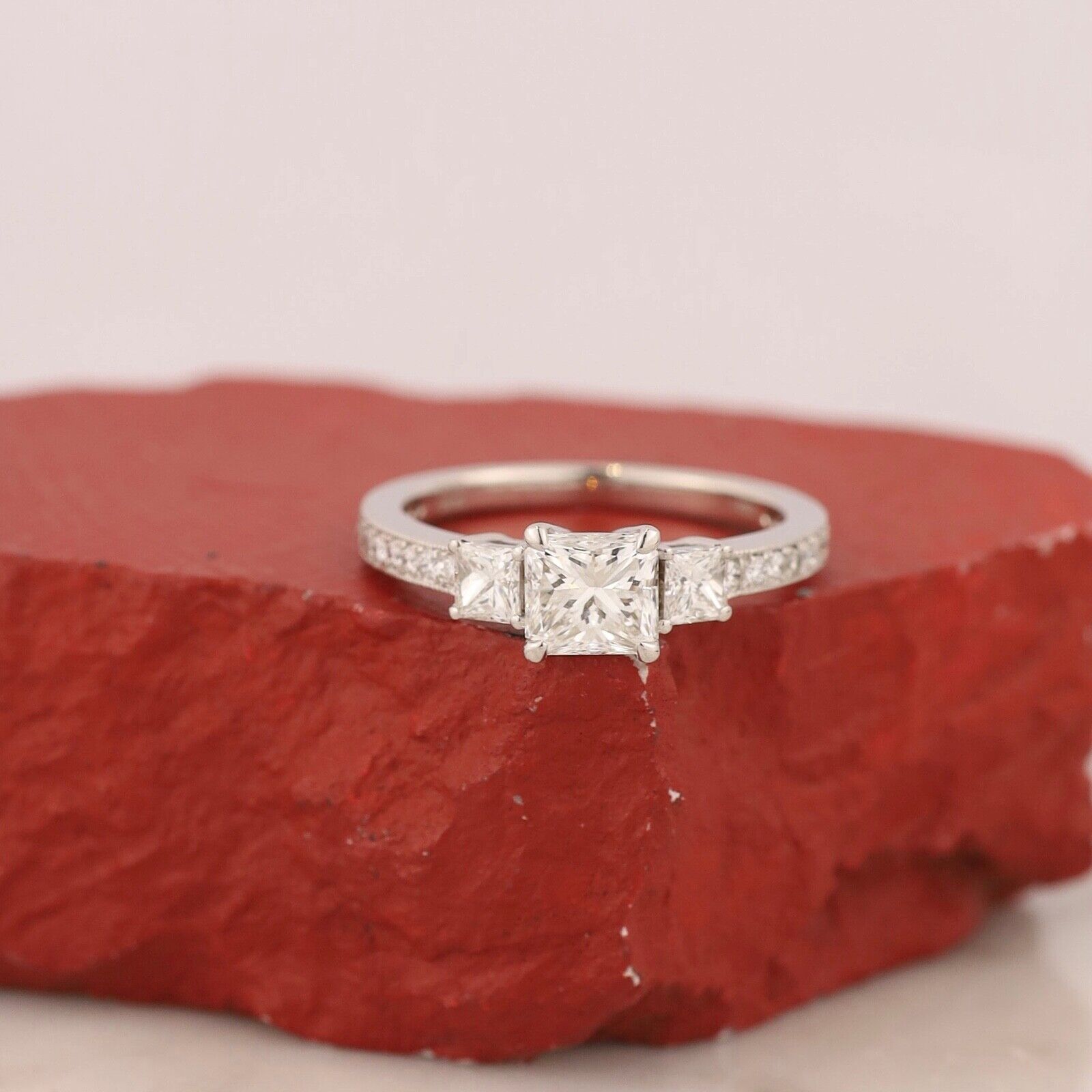 1.832 CTW Diamond Engagement Ring PLATINUM ER0227-PT