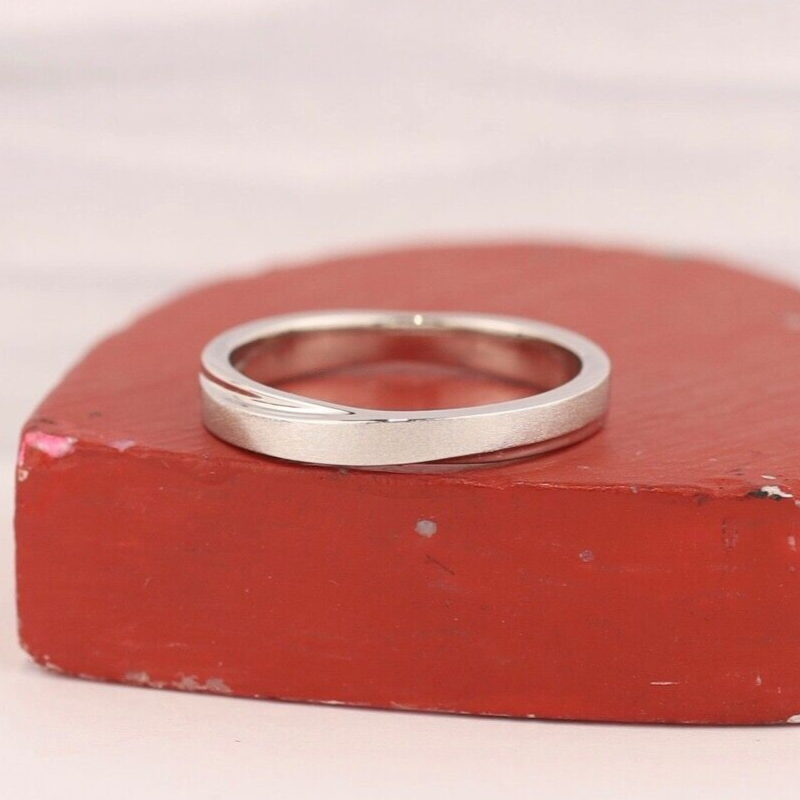 Men’s Wedding Ring PLATINUM WR338B-1 PT