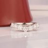 .75 CTW Diamond Half Eternity Platinum HE412-PT