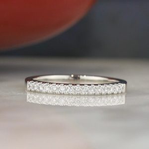 .15 CTW Diamond Half Eternity Ring Platinum HE423-2 PT