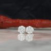 2.00 CTW Diamond Stud Earrings Platinum E087-PT