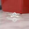 GIA .60 Carat Diamond Engagement Ring Platinum ER0330-PT