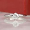 GIA .60 Carat Diamond Engagement Ring Platinum ER0330-PT