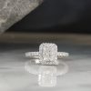 GIA 1.01 Carat Diamond Engagement Ring Platinum ER0355-PT