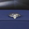 GIA .51 Carat Diamond Engagement Ring Platinum ER0393-PT