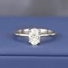 GIA .90 Carat Diamond Engagement Ring Platinum ER0398-PT