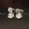 .17 CTW Diamond Stud Earrings Platinum E078-PT