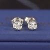 .20 CTW Diamond Stud Earrings Platinum E0190-PT