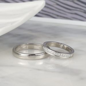 .15 CTW Diamond Rings Platinum WR272-5-PT
