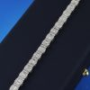 3.55 CTW Diamond Bracelet Platinum B255-PT