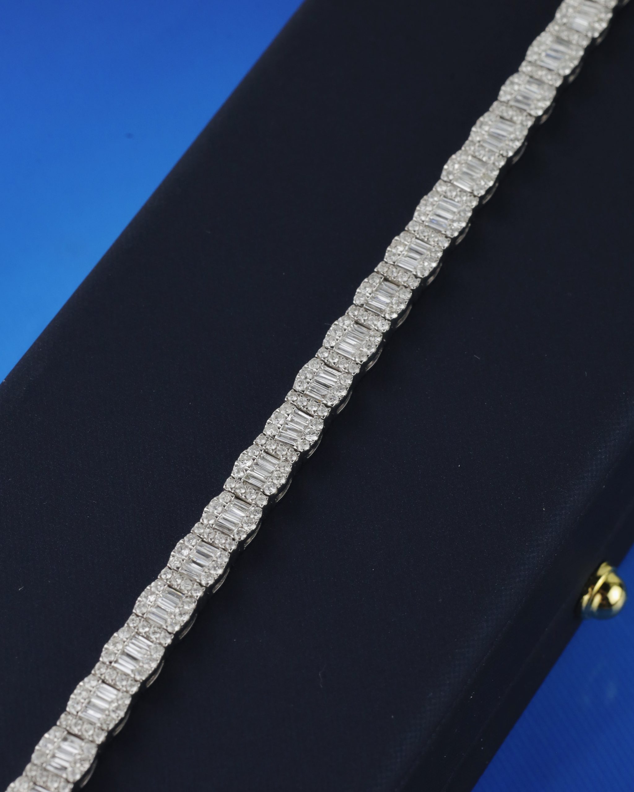3.55 CTW Diamond Bracelet Platinum B255-PT