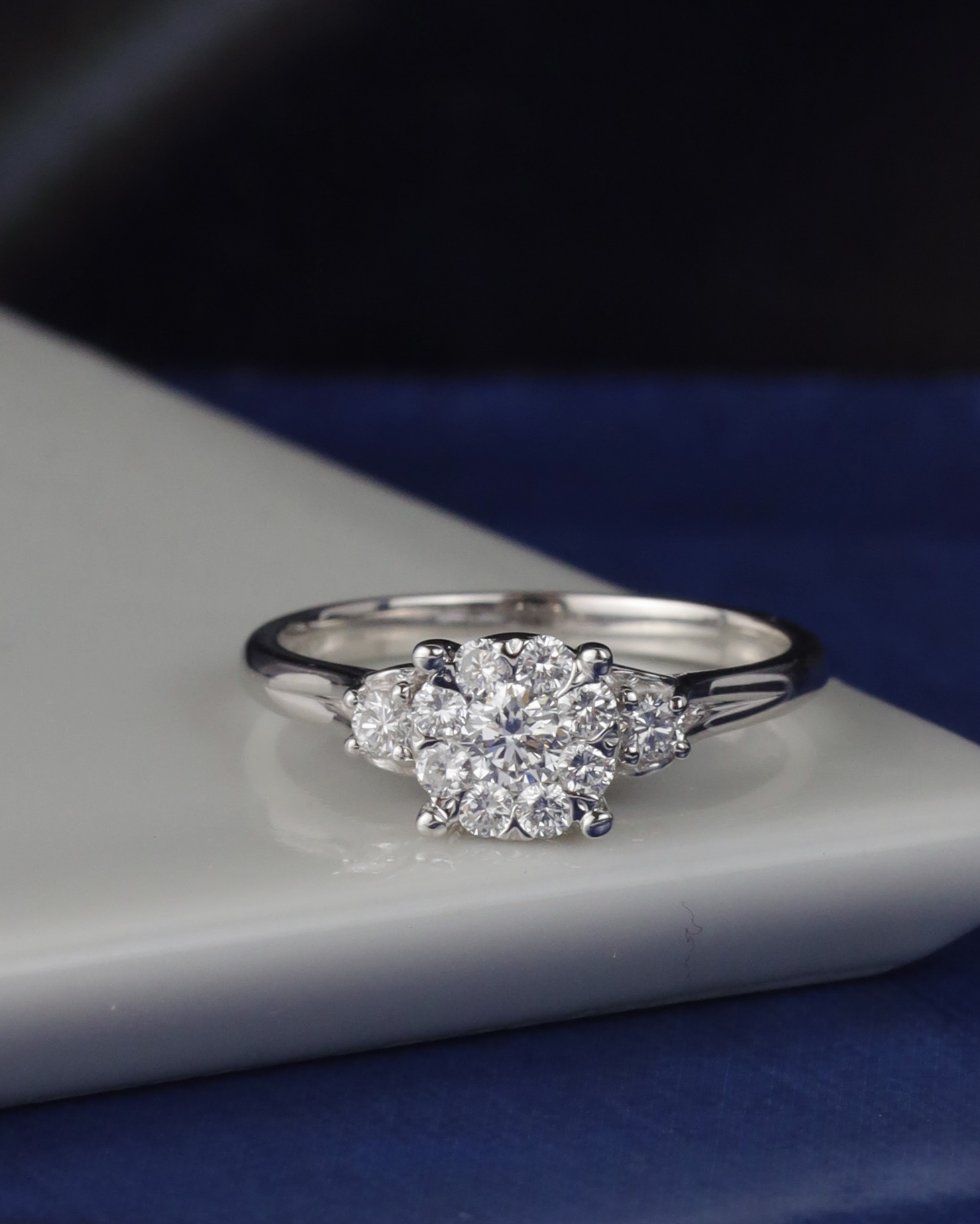 .51 CTW Diamond Engagement Ring Platinum ER0472-PT