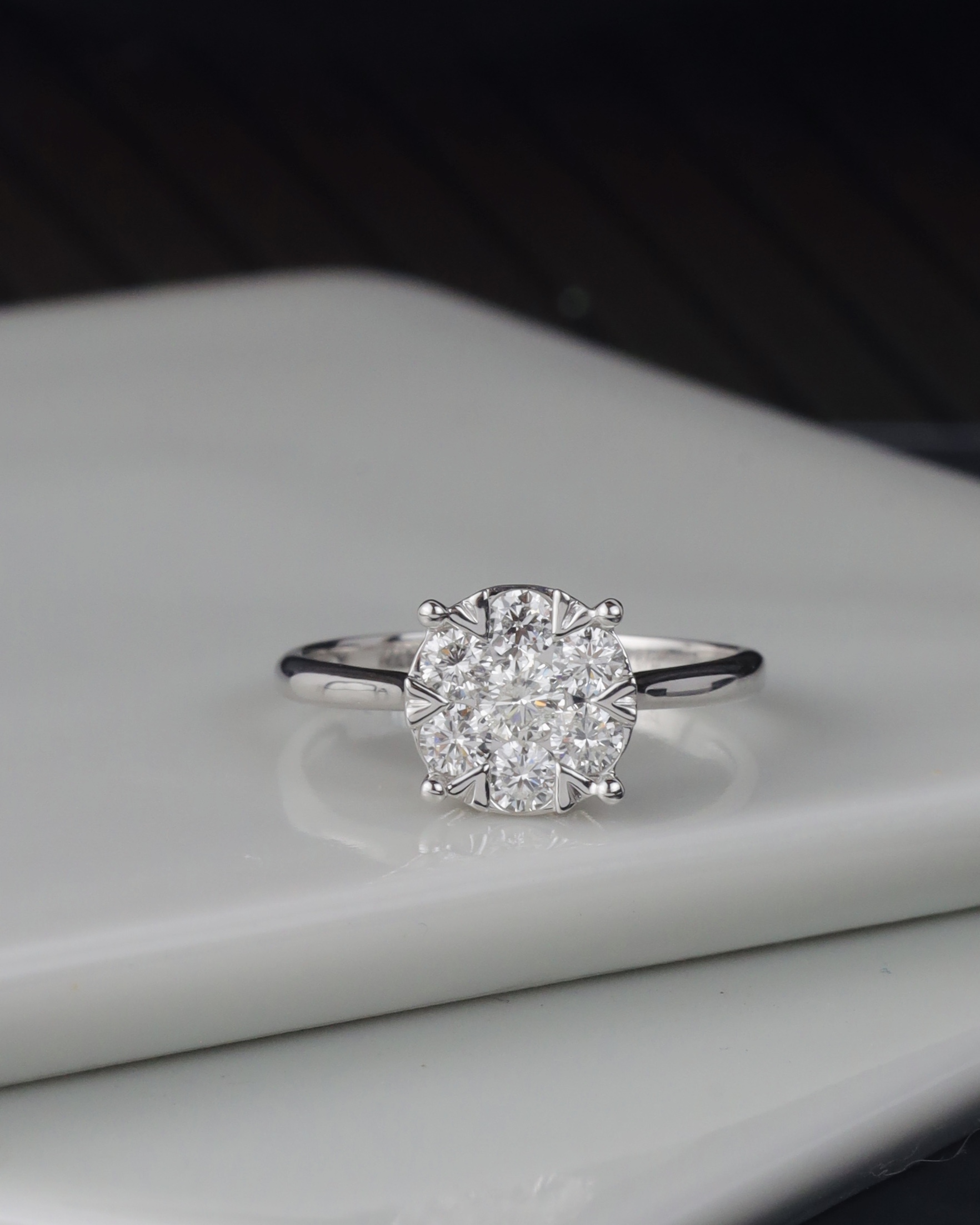 .67 CTW Diamond Ring Platinum JS262R-PT