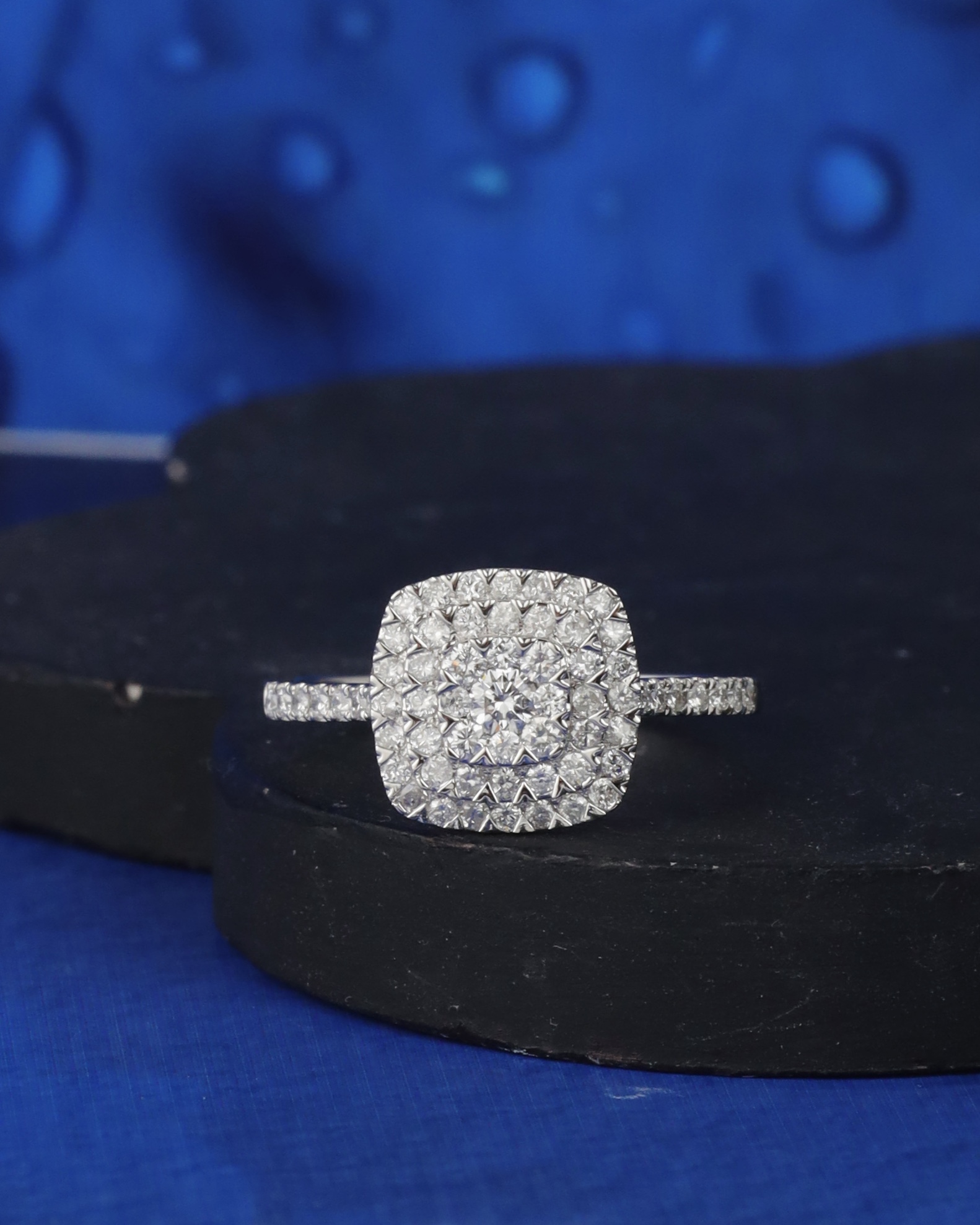 .59 CTW Diamond Ring Platinum JS263R-PT