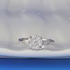.66 CTW Diamond Engagement Ring Platinum ER0471-PT