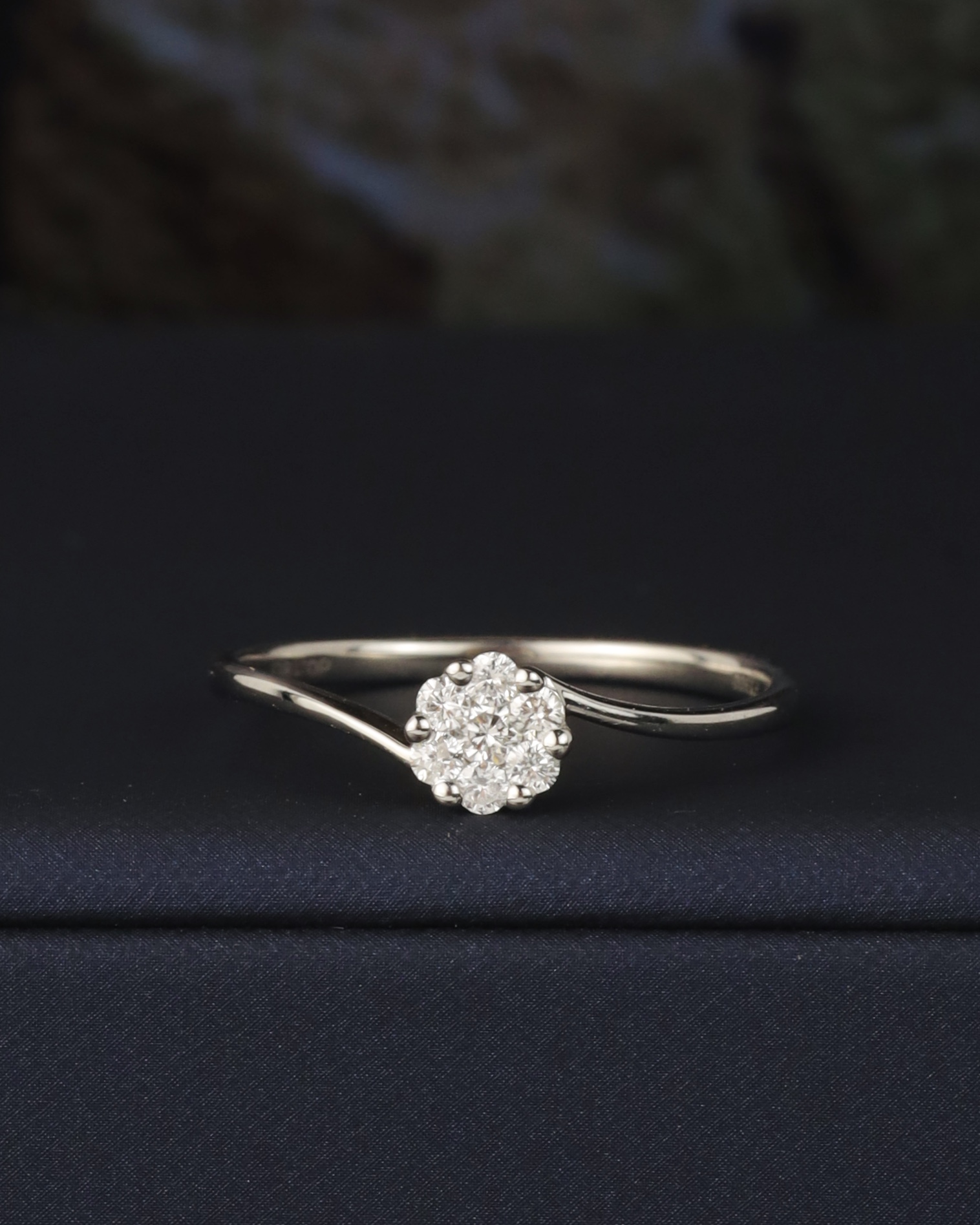 .18 CTW Diamond Engagement Ring Platinum ER0474-PT