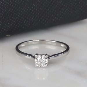 .15 Carat Diamond Engagement Ring Platinum & 18K White Gold ER0479-PTWG