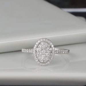 .41 CTW Diamond Ring Platinum JS260R-PT