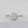 .45 CTW Diamond Ring Platinum JS261R-PT