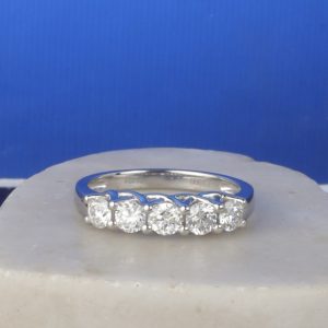 1.00 CTW Diamond Ring Platinum PR416-PT