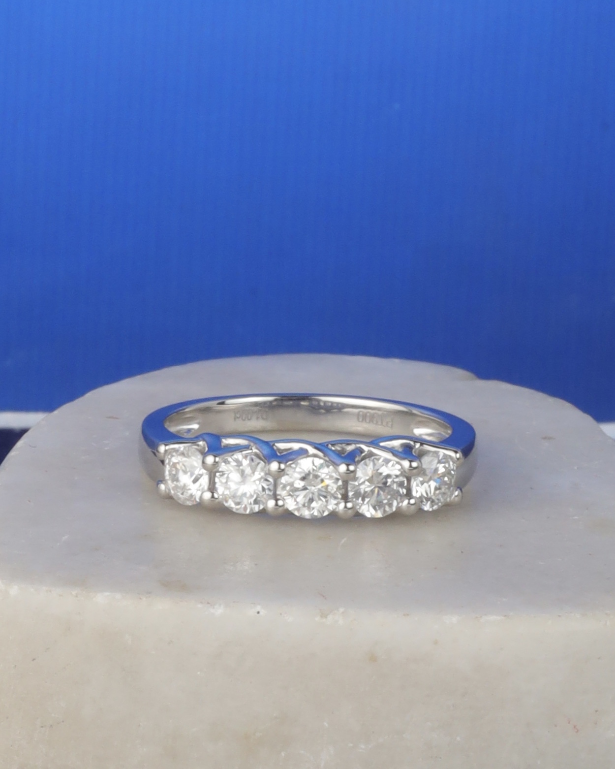 1.00 CTW Diamond Ring Platinum PR416-PT