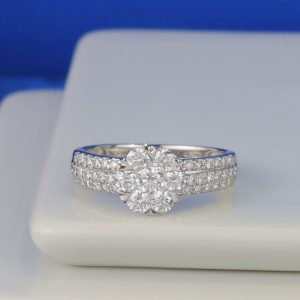 .94 CTW Diamond Ring Platinum PR418-PT