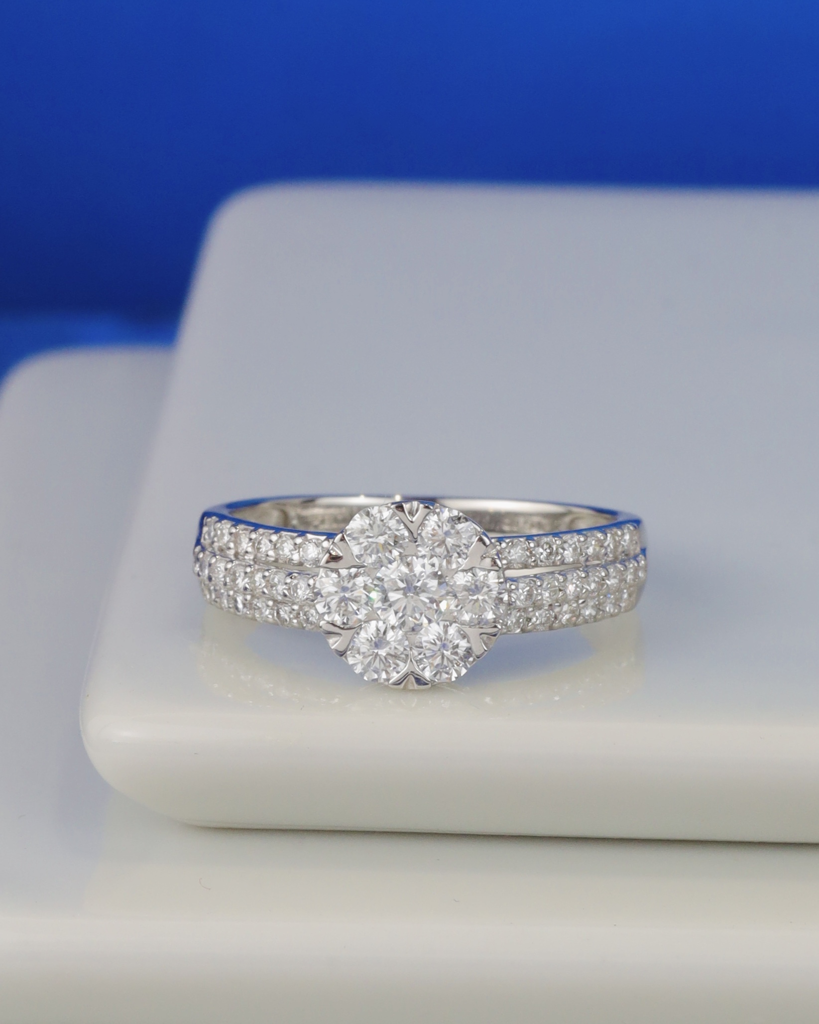 .94 CTW Diamond Ring Platinum PR418-PT