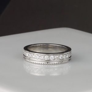 .17 CTW Diamond Rings Platinum WR228A-7 PT