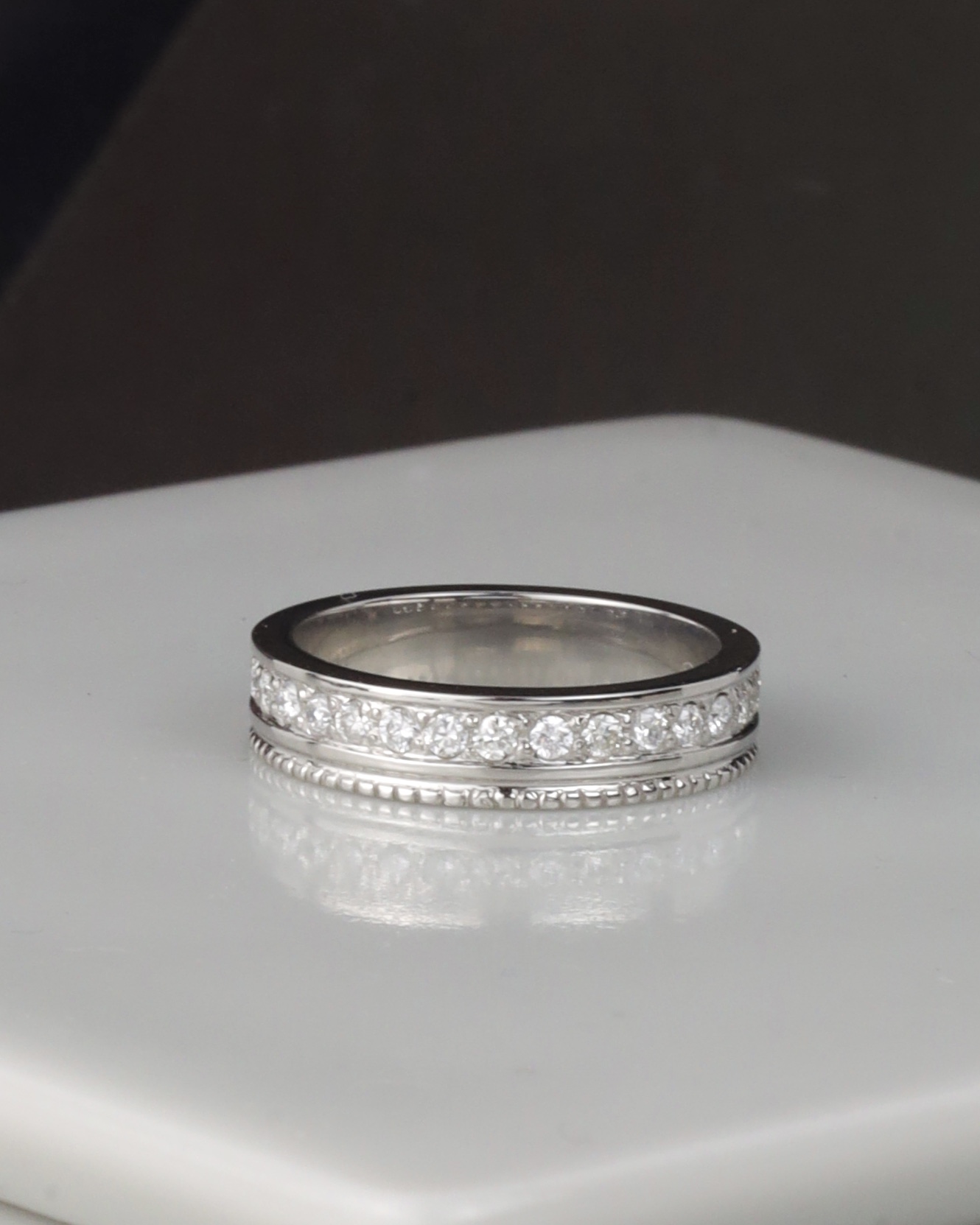 .17 CTW Diamond Rings Platinum WR228A-7 PT